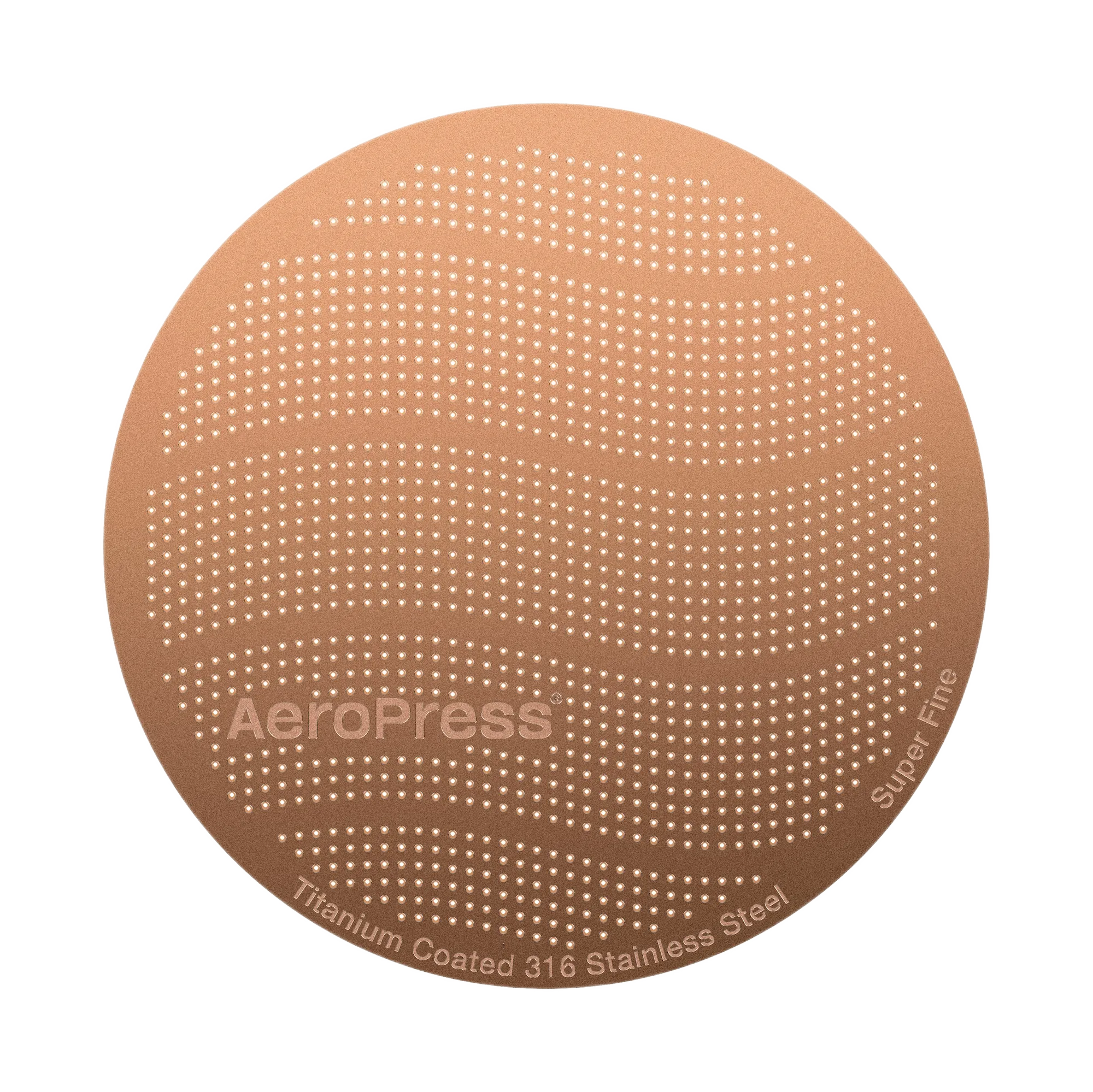 AeroPress Gold Tone Filter - Gjenbrukbart Metallfilter