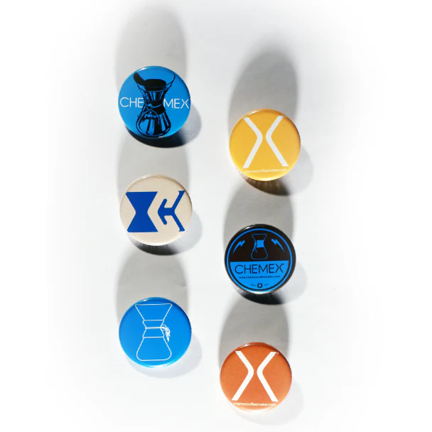 Chemex buttons set