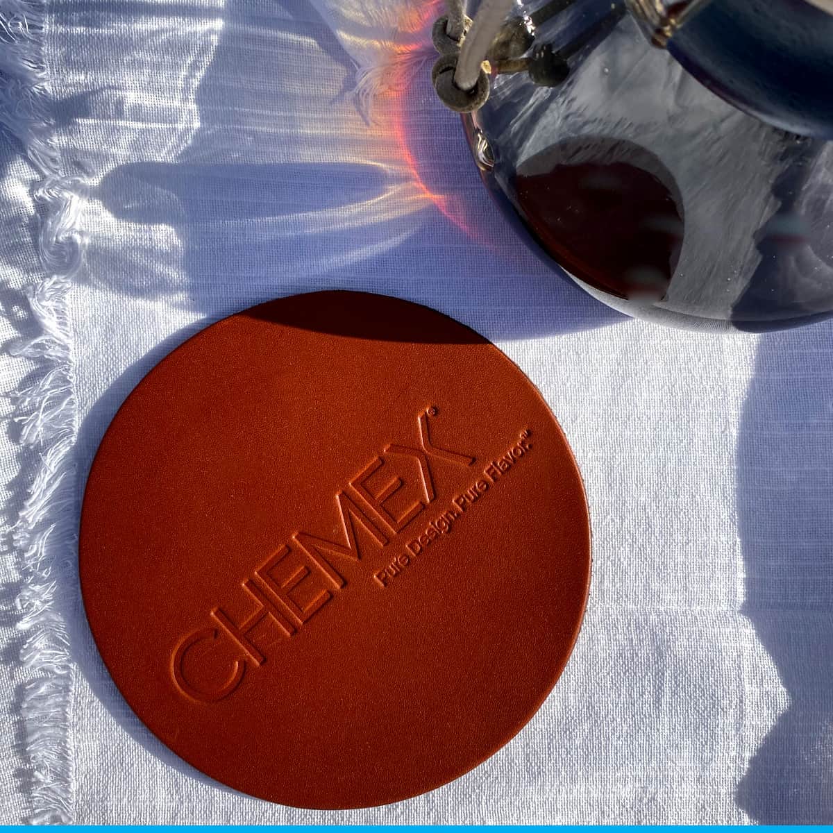Chemex CC-2 Coaster Leather Bordskåner i lær - Image 2