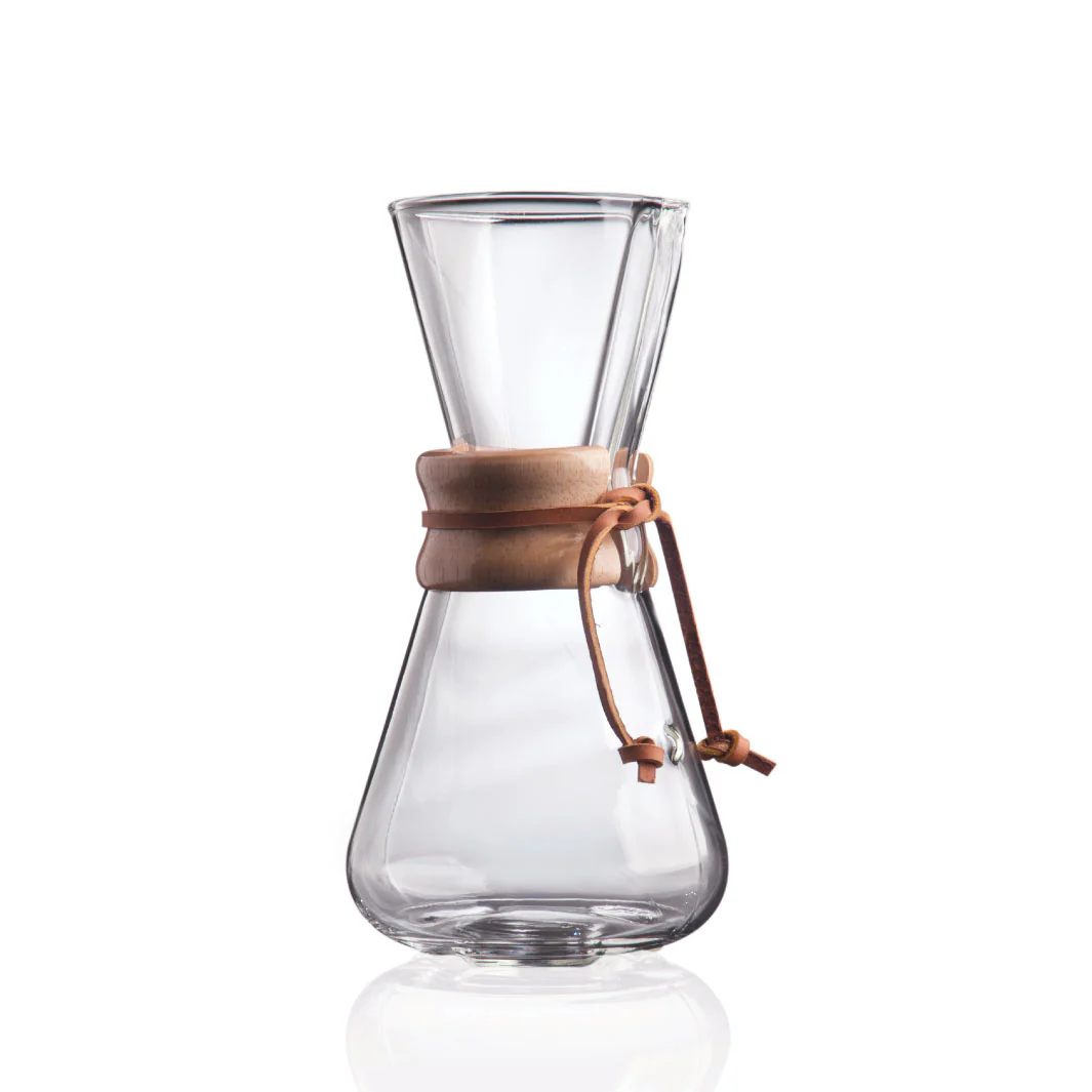 CHEMEX håndblåst 3 kopper