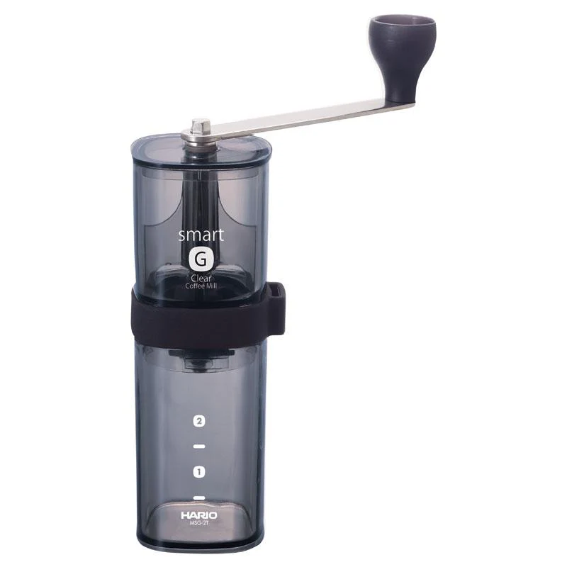 Hario MSG-2-T Smart G håndkvern, Transparent