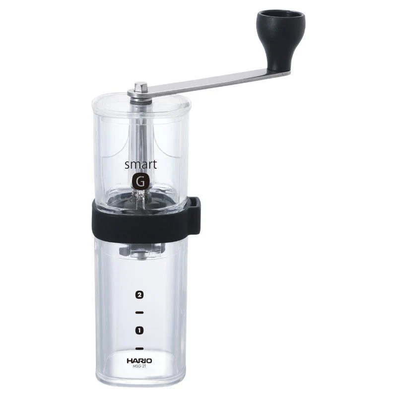 Hario MSG-2-T Smart G håndkvern, Transparent - Image 2