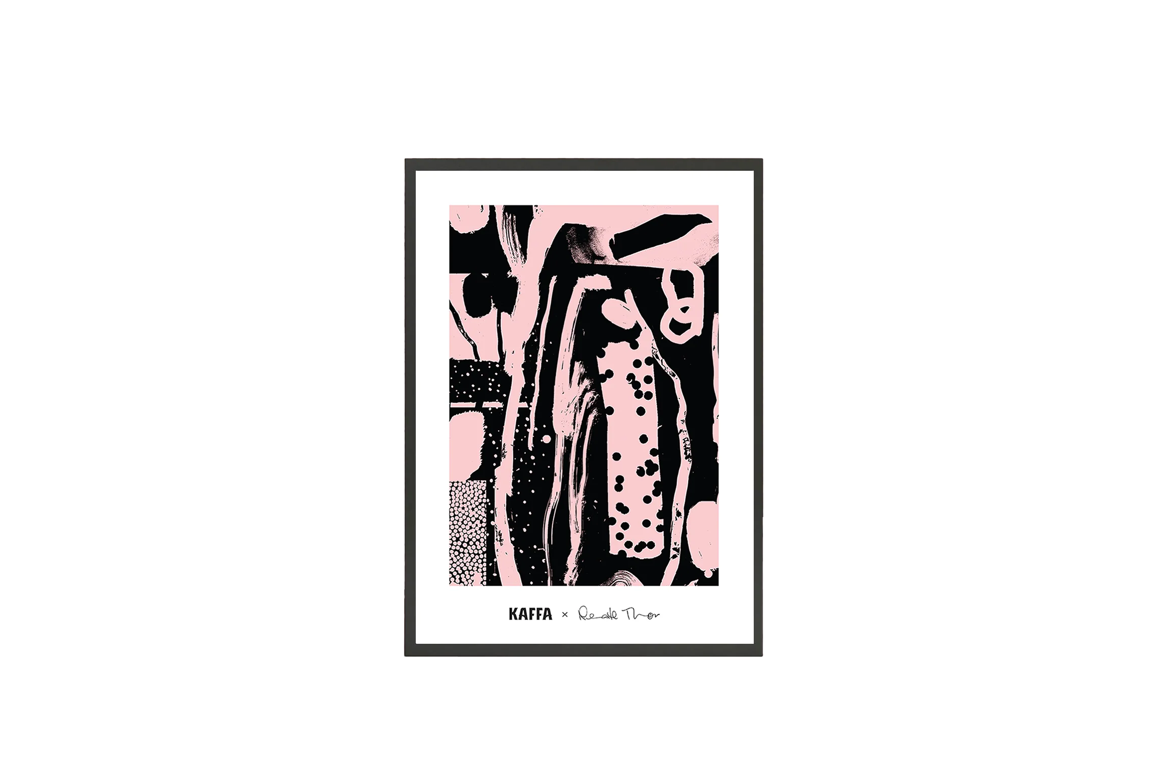 KAFFA x Renate Thor Plakat Limited Edition Klassisk
