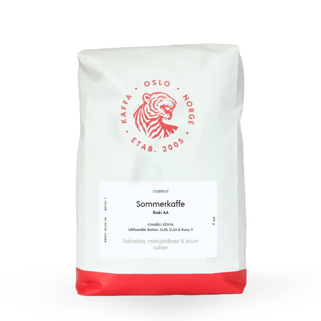 Kaffebønner 1kg Sommerkaffen 2026