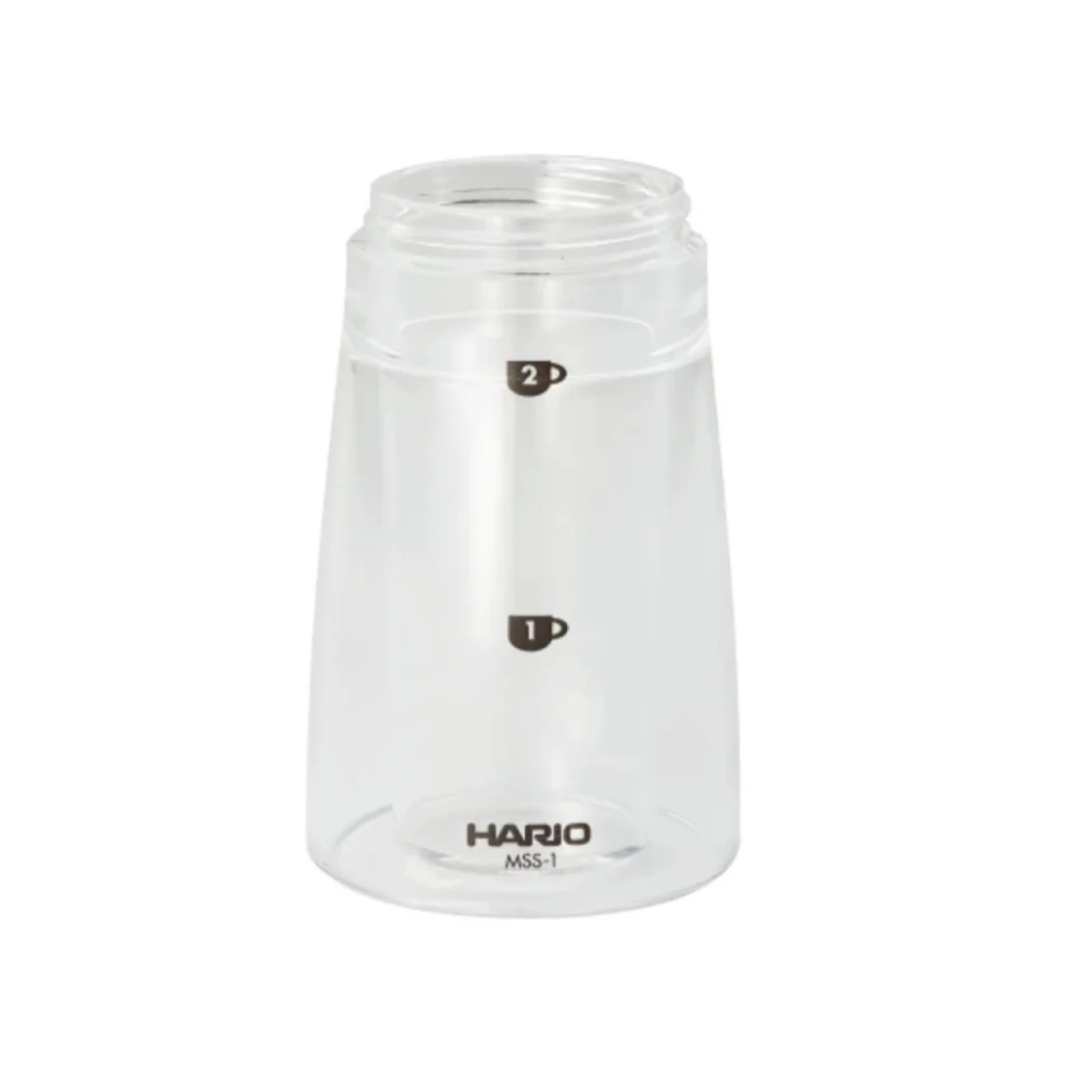 Mini mill plastic jar - reservedel for MSS-1DTB