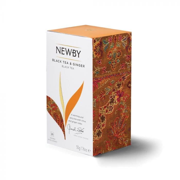 Black Tea & Ginger teposer Newby - Image 2